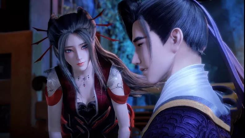 焰灵姬对韩非撒娇时,谁注意到韩非下意识的反应?还敢说不喜欢?