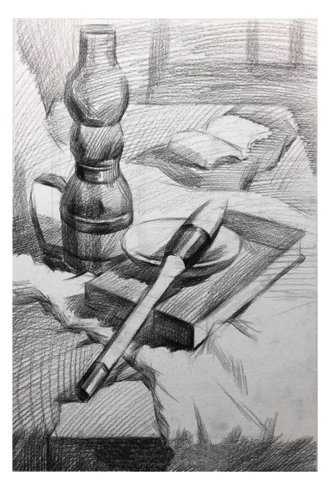 广东美术联考高分范画讲解步骤图 腾讯新闻