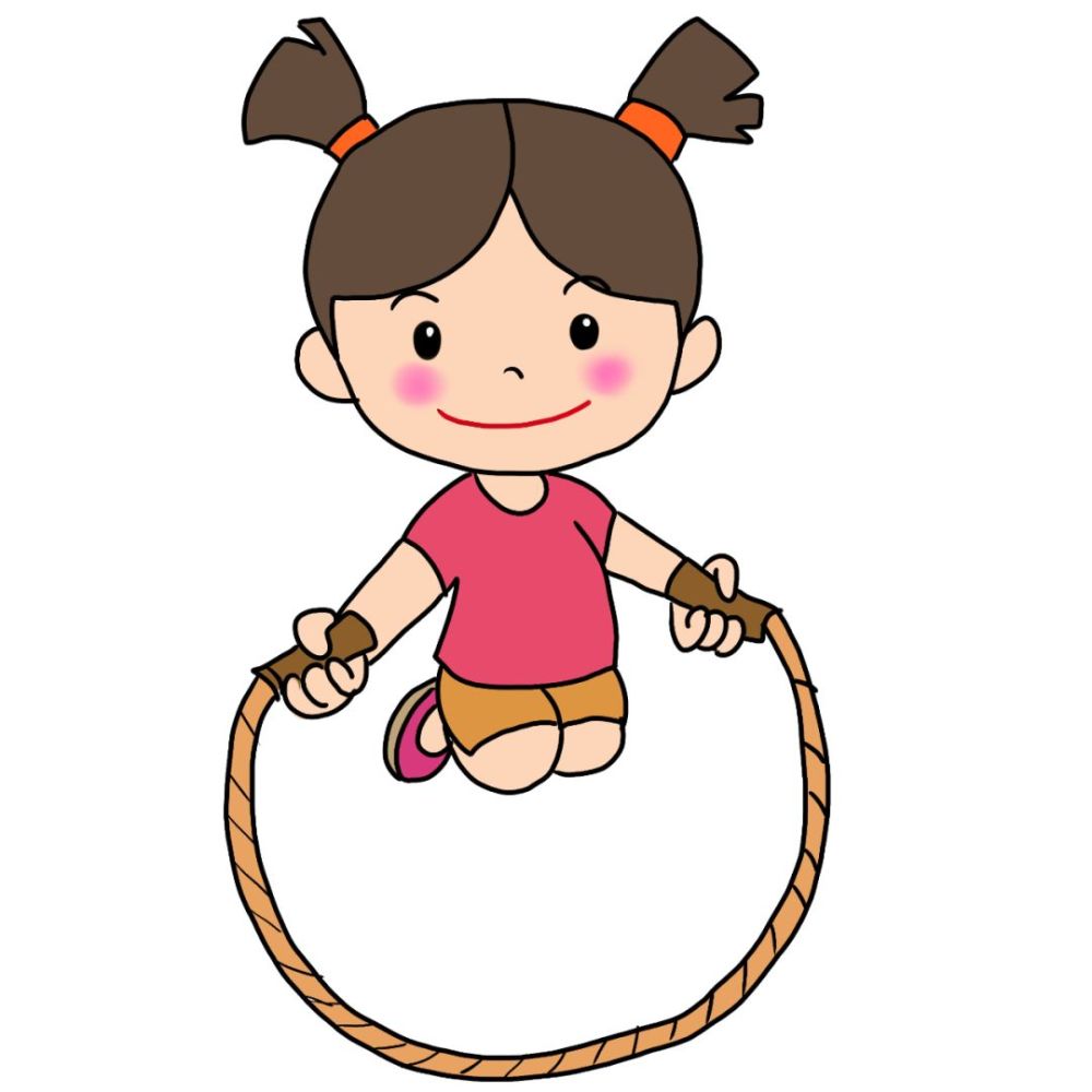 一来是它比较简单,二来是因为跳绳好处很多,可以锻炼身体协调能力