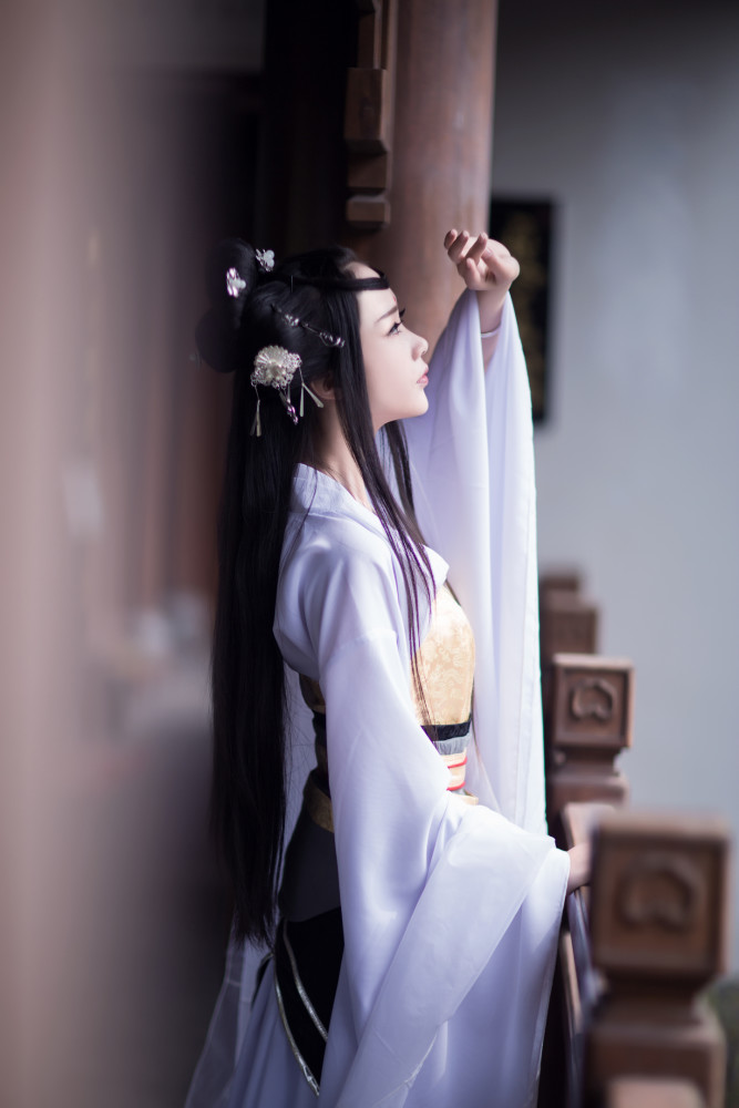 十里桃花中端庄的白浅姐姐cos