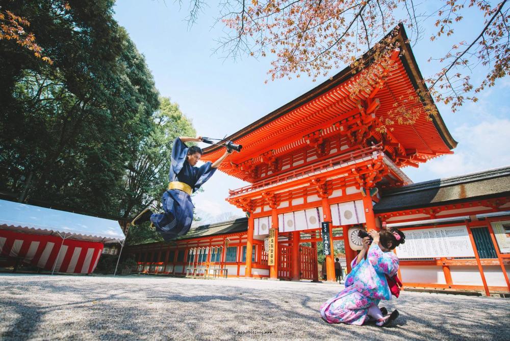 景美人才美 中国游客京都旅游爱拍和服照 这几家店周边最有感觉 腾讯新闻