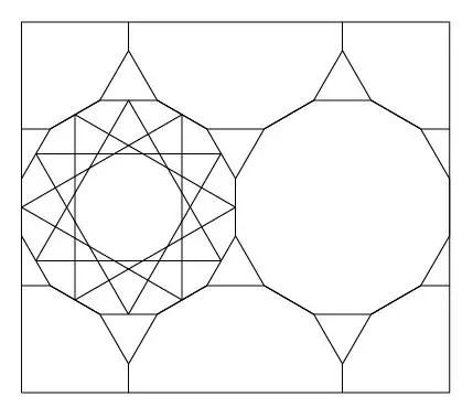 拆解伊斯兰平面密铺图案之五 十二角星 无尽的联想1 腾讯新闻