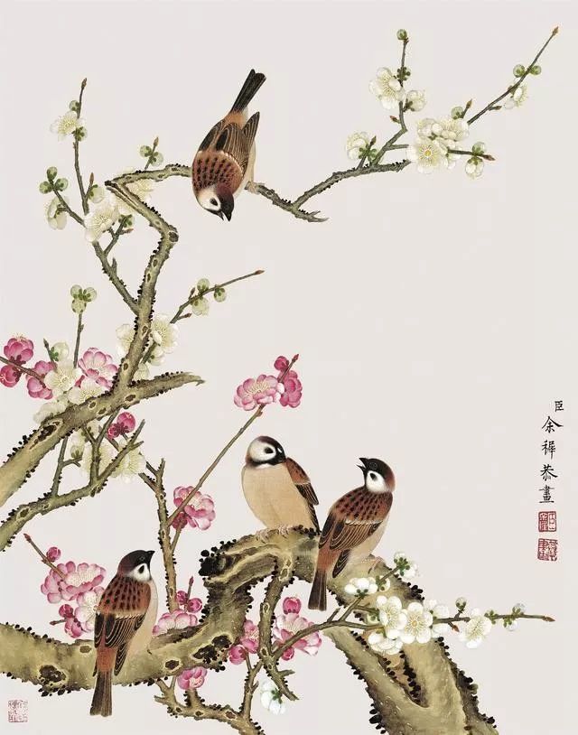 清朝九大名家的花鸟山水画,异彩纷呈!