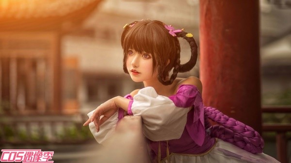 cosplay王者荣耀周瑜小乔