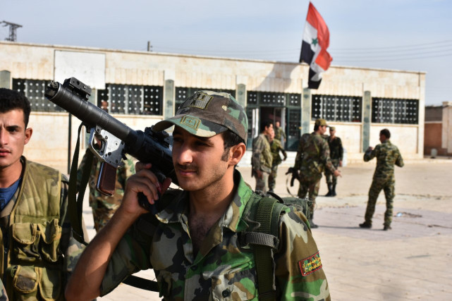 重镇曼比季|叙利亚政府军|曼比季|巴沙尔·阿萨德|政府军|库尔德武装