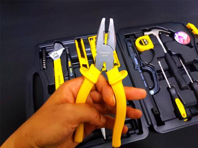 diy达人必备工具,229元史丹利45件家庭维修工具套装体验