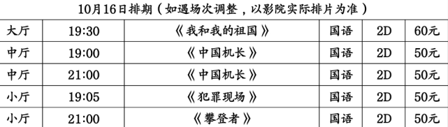 影讯场次 沙县影剧院19年1016电影场次