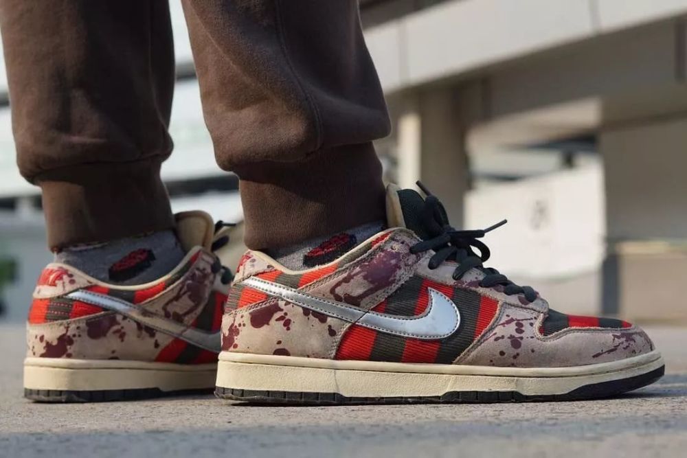 nike dunk low pro sb freddy krueger