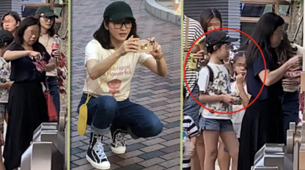 黎姿|黎姿晒十岁双胞胎女儿庆生照，穿小花裙露侧脸根本是“迷你黎姿”