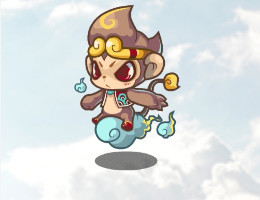 洛克王国:最强的猴子宠物,火云神的进化之路,而今期待它的重生