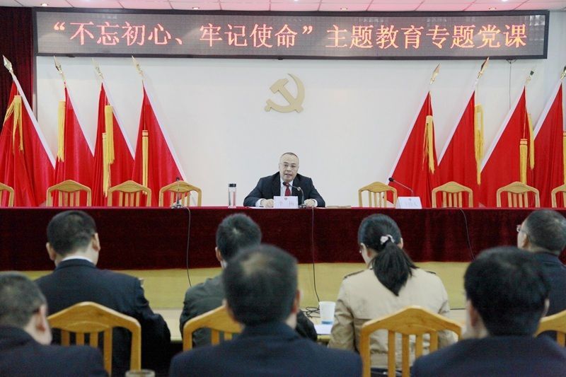 李杨检察长为叙州区院干警讲党课