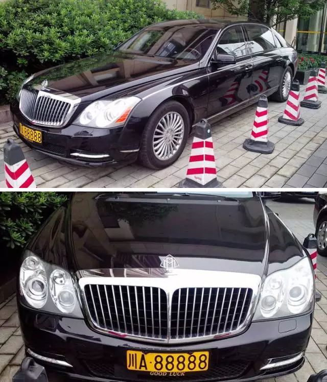 四川最牛车牌川a6666655555居然是川a88888你更想不到