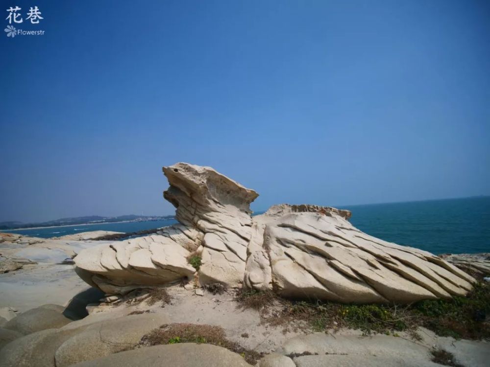 石獅永寧那座浮在海上的寺廟,觀音山那片萬年的風化石