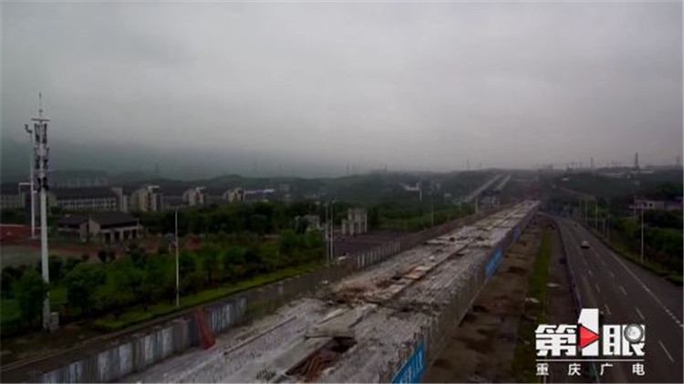 坐轨道去江津 这条线路全线隧道贯通在即