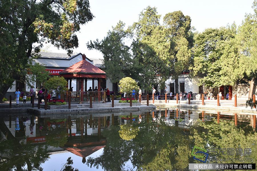 2019年9月22日，北京香山公园革命纪念地，双清别墅。燕翔摄 千龙网发