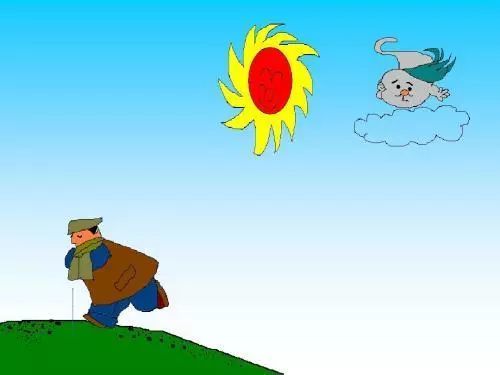 北风和太阳的故事!