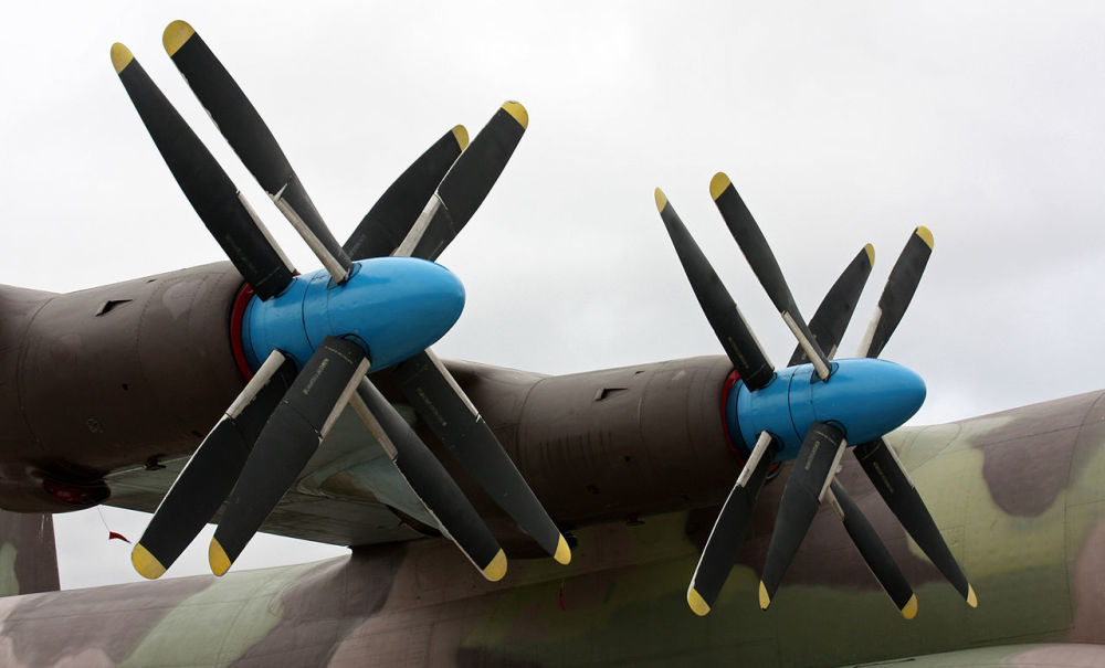 nk-12ma涡桨发动机特写