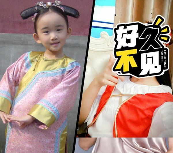 還記得《甄嬛傳》朧月嗎?如今14歲濃妝豔抹,與小時候判若兩人