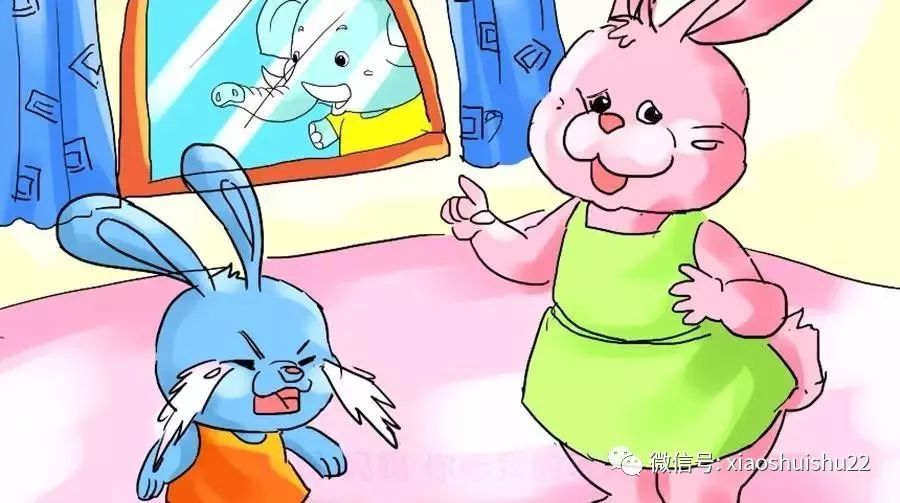 幼儿睡前故事:发脾气的兔子