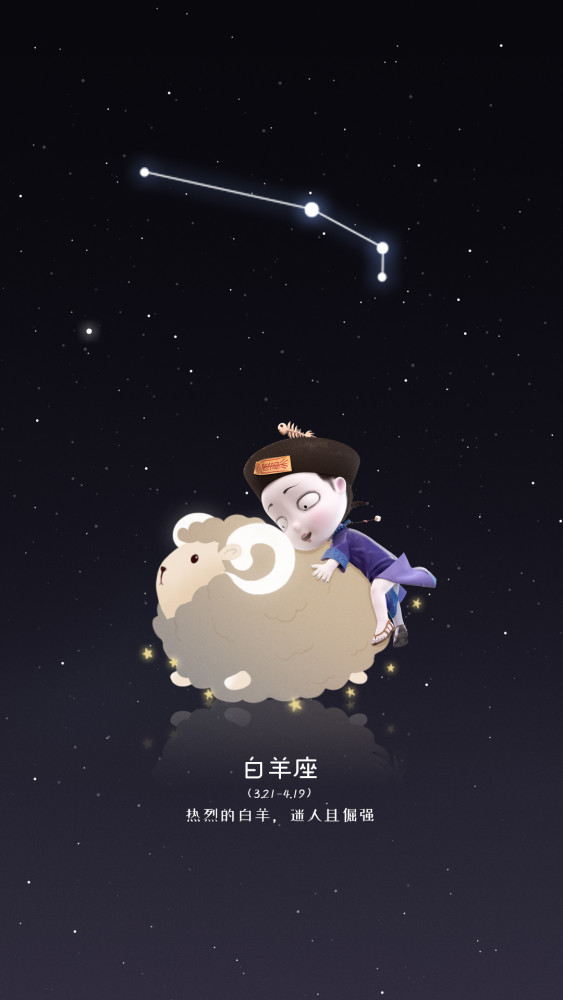 这组十二星座壁纸太好看了 文案戳心 腾讯新闻