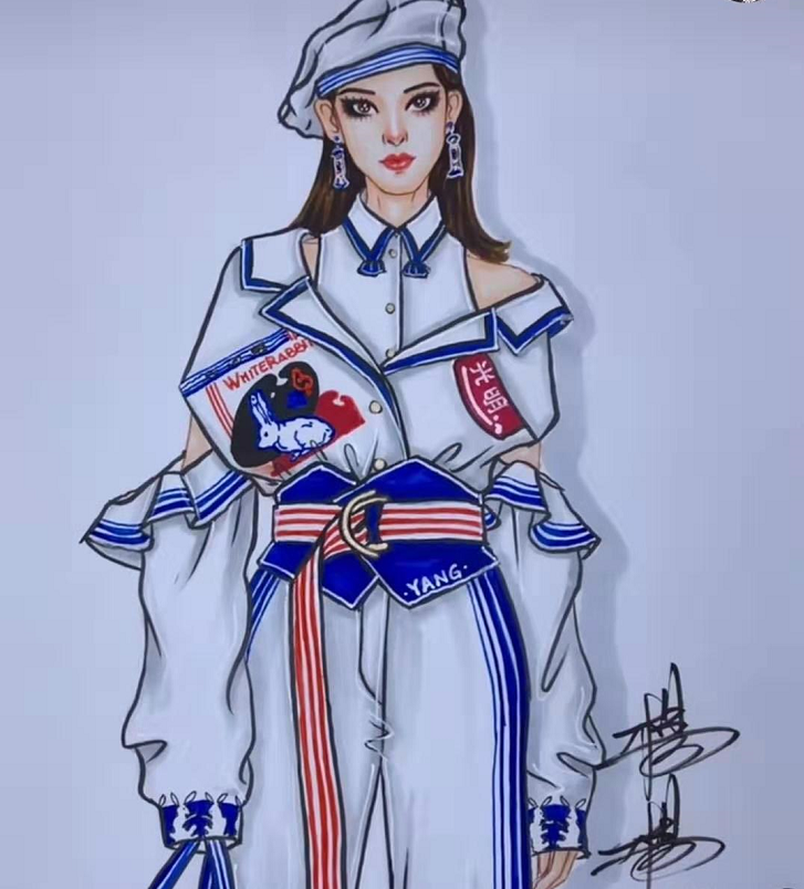 美术生手绘服装,开始:哪来的勇气,成品:这都是啥脑回路!