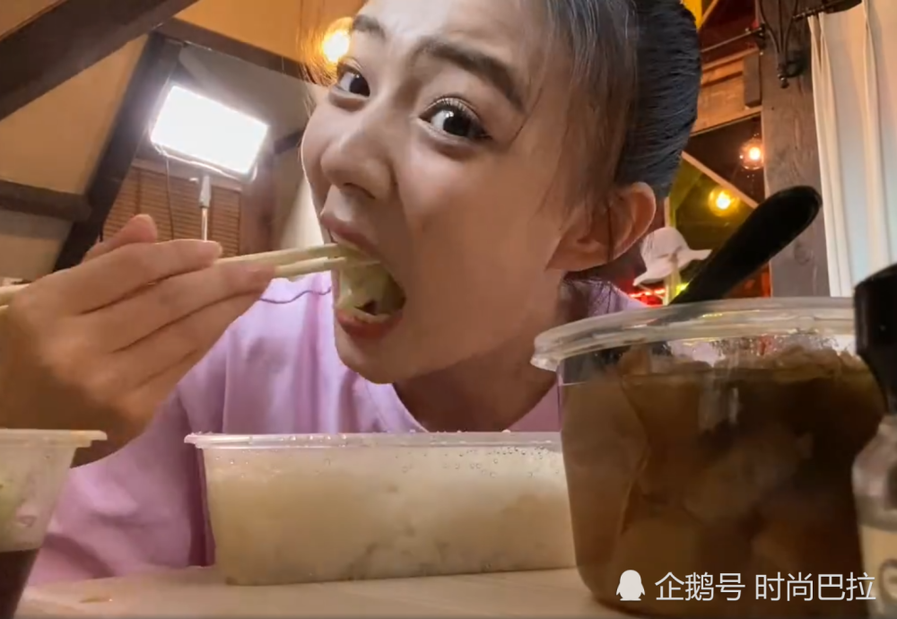 徐璐从100斤到80斤,看到她吃牛肚和青菜,我宁愿胖一辈子