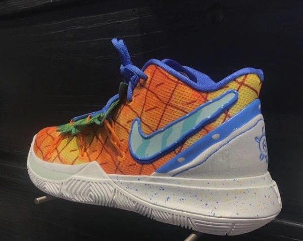 欧文5海绵宝宝"菠萝屋"来袭,高颜值高配色 个性潮流,球迷:爱了!