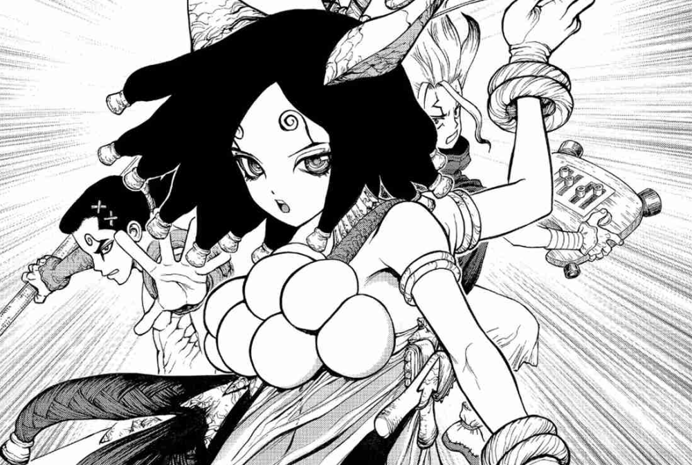 石纪元漫画126话千空大作战开启最强战士百舌叛变