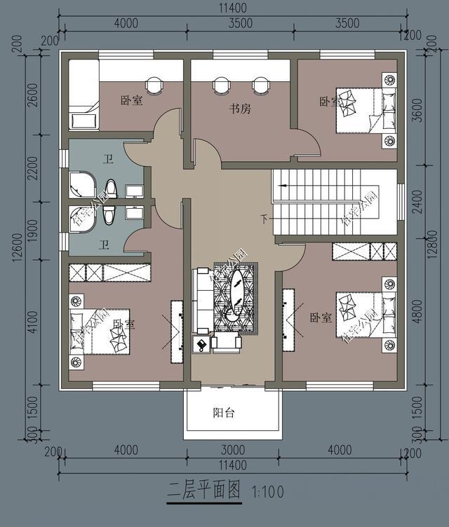 10套占地150平米的农村别墅户型20万的造价就能建一栋
