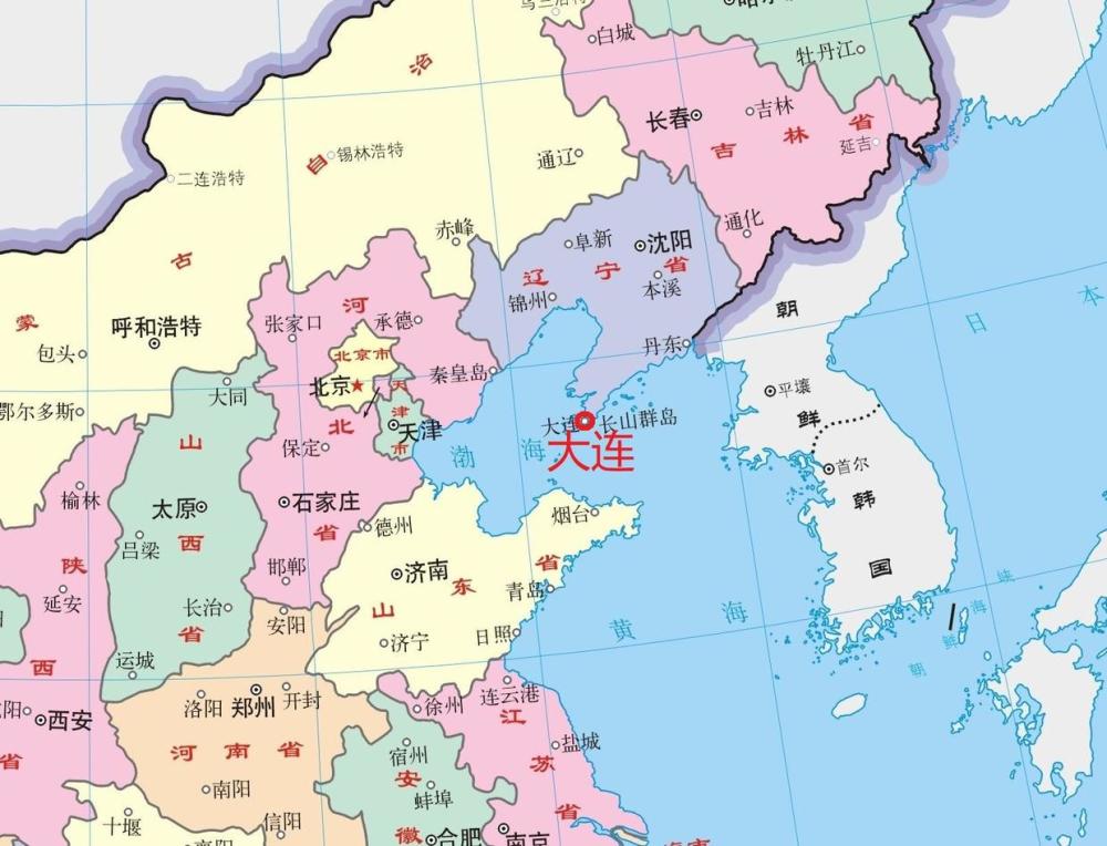 大连属于哪个省图片