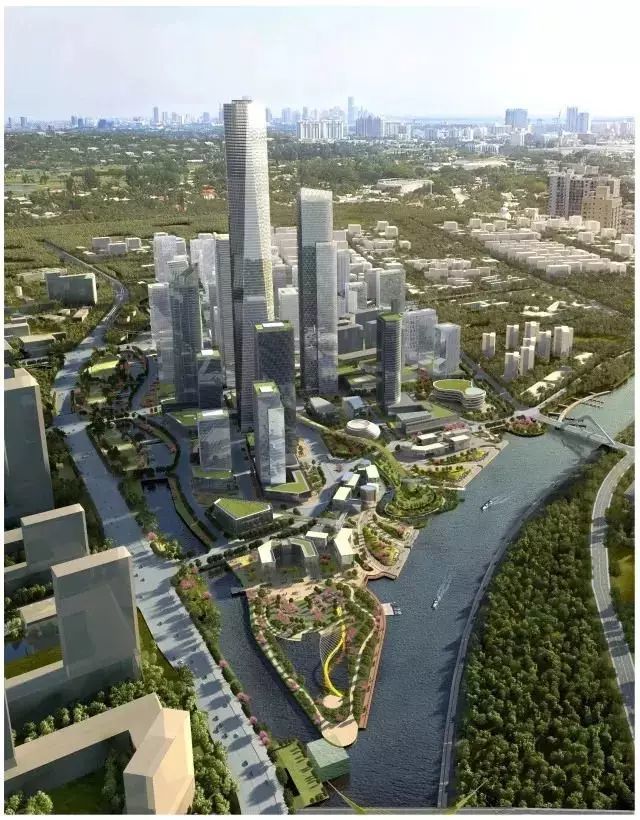 确认地块位于石岐总部经济区规划的金融商务区内