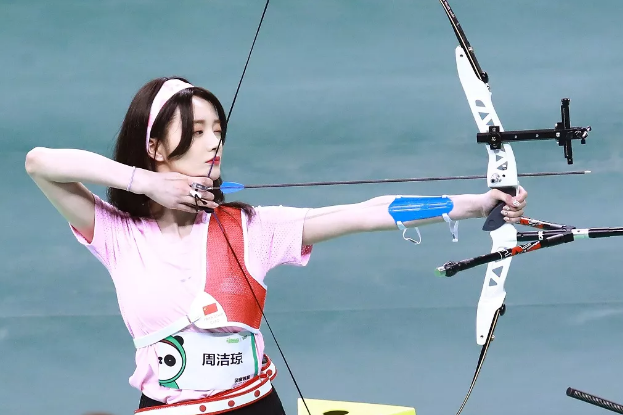宋茜射箭中2个十环被称赞,她射箭中3个十环无人知,娱乐圈太现实