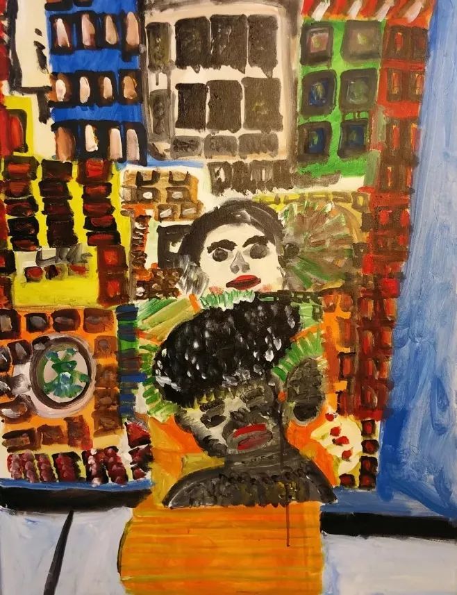 自闭症天才画手的彩色臆想世界