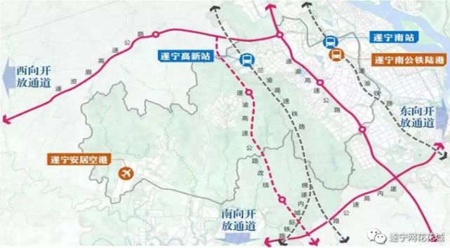先睹为快遂宁高新区未来的样子