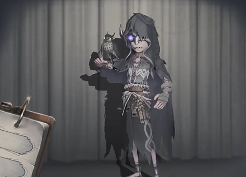 第五人格:先知新皮模型有多好?不止眼冒紫光,还会露出"诡笑"