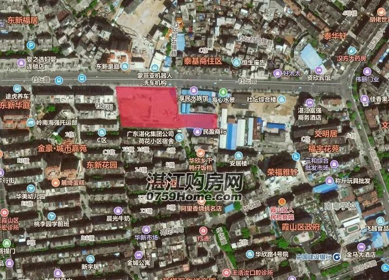 霞山区热科公寓项目规划效果图新鲜出炉