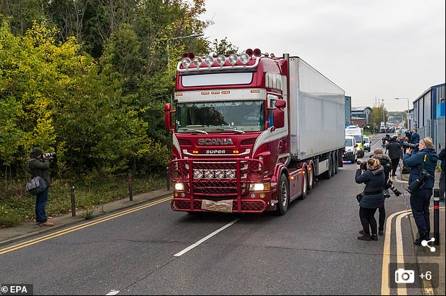 英國貨車藏屍案被捕司機:父母不清楚他的情況