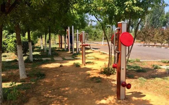 甘井子前关体育公园运动的世界健康的生活