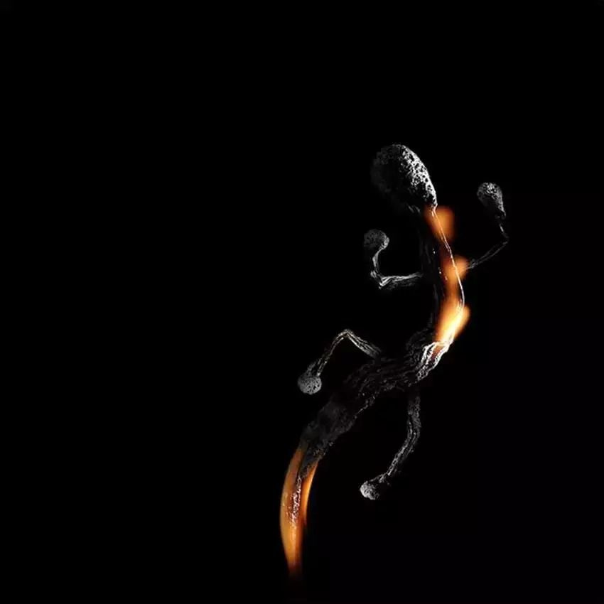 现代影像燃烧的火柴stanislavaristov创意摄影作品