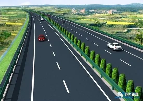 过境祁县的国道208线一级公路建设情况,许多信息都在这里面透露了