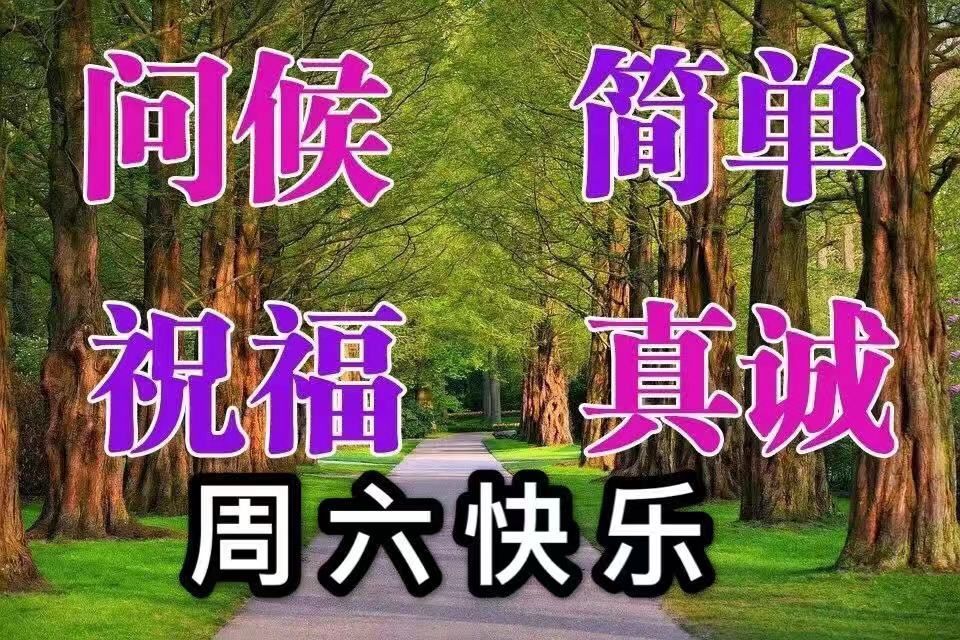 2020週六最美早上好祝福圖片,送給在乎的朋友