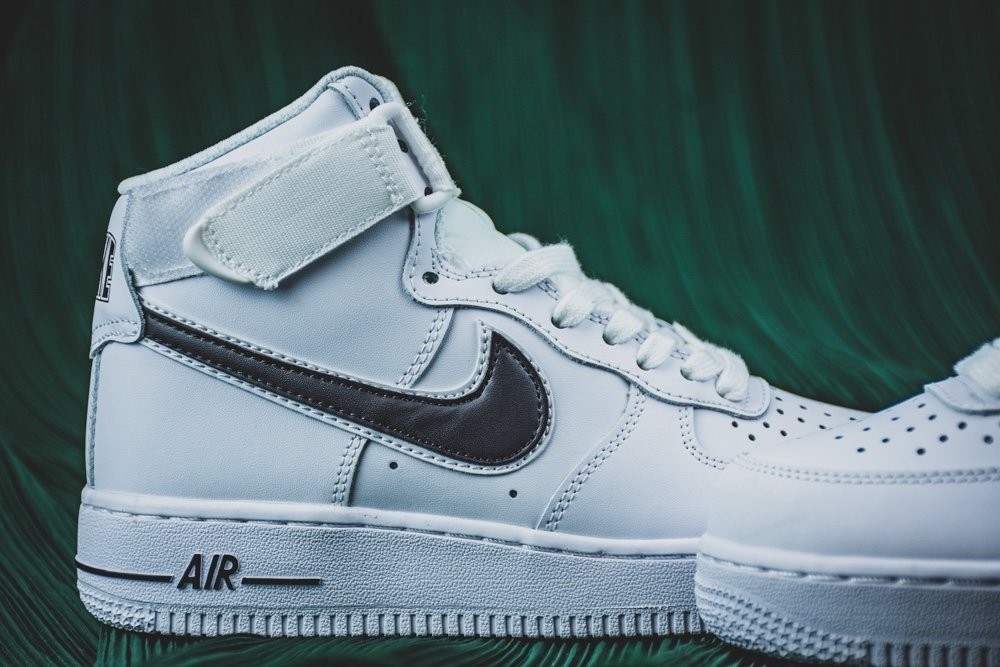 nike air force 107空军一号黑双层叠勾实拍鉴赏