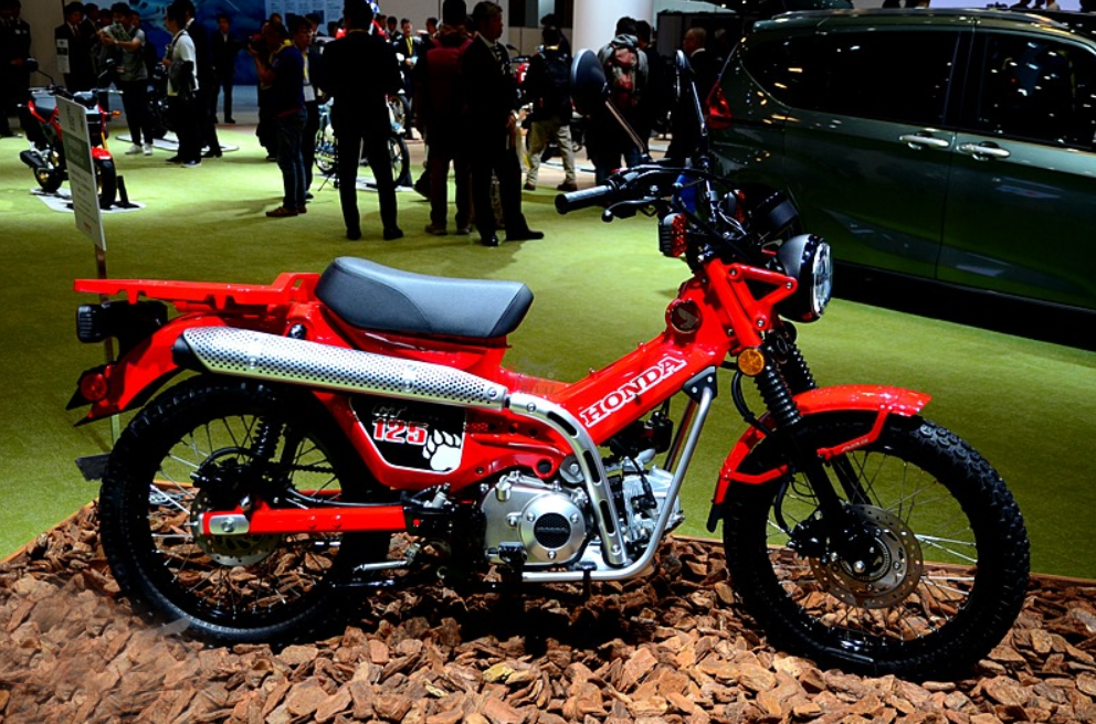 超级幼兽越野风格首次亮相本田ct125东京车展发布