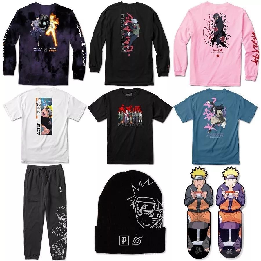 每日资讯 | primitive x 《火影忍者》 联名产品释出发售日期