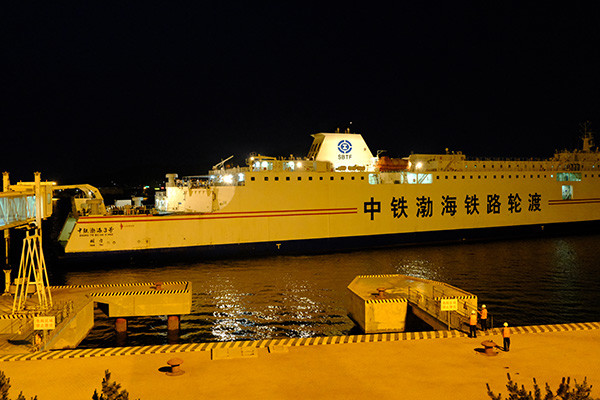 渤海海峡轮渡图片