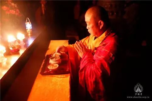 己亥年寒衣节少林寺僧众塔林祭祖
