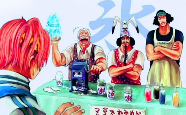 海贼王 青雉vs赤犬并非苦肉计 这一战 他等了足足年 海贼王 四皇 梅纳德 罗宾 库赞 赤犬