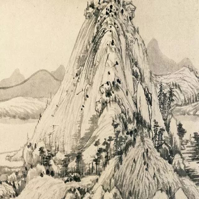 中国画山水画技法中的皴法14种_腾讯新闻