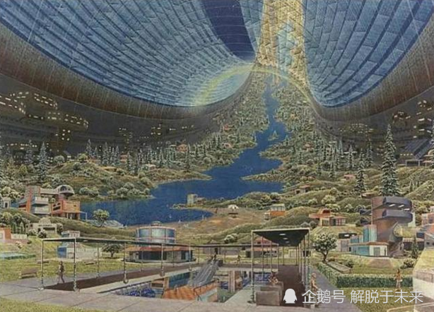 70年代的科幻电影,美国太空为移民的理想做的