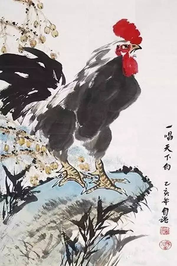 鸡唐·崔道融买得晨鸡共鸡语,常时不用等闲鸣.